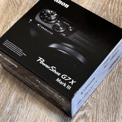 Canon Powershot g7x mark iii