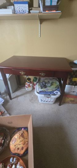 Cherry desk 42"× 241/2" ×291/2" high