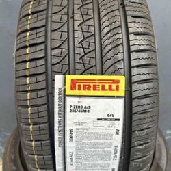 235/45/18 Pirelli Pzero A/S (4 TIRES NEW) INCLUDED INSTALLATION AND BALANCING (PROMOTION)✅
