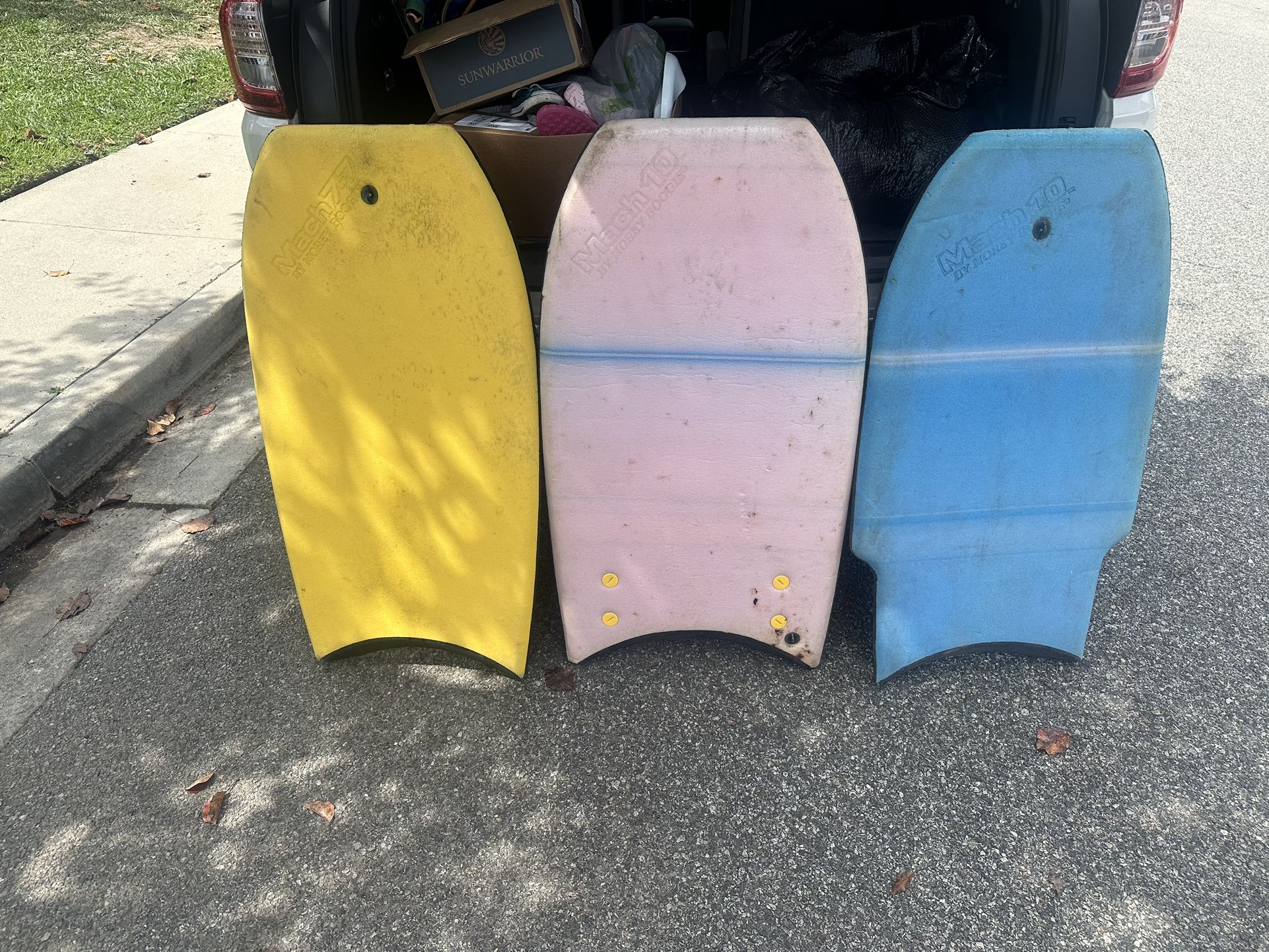 Vintage Morey Boogie Bodyboards