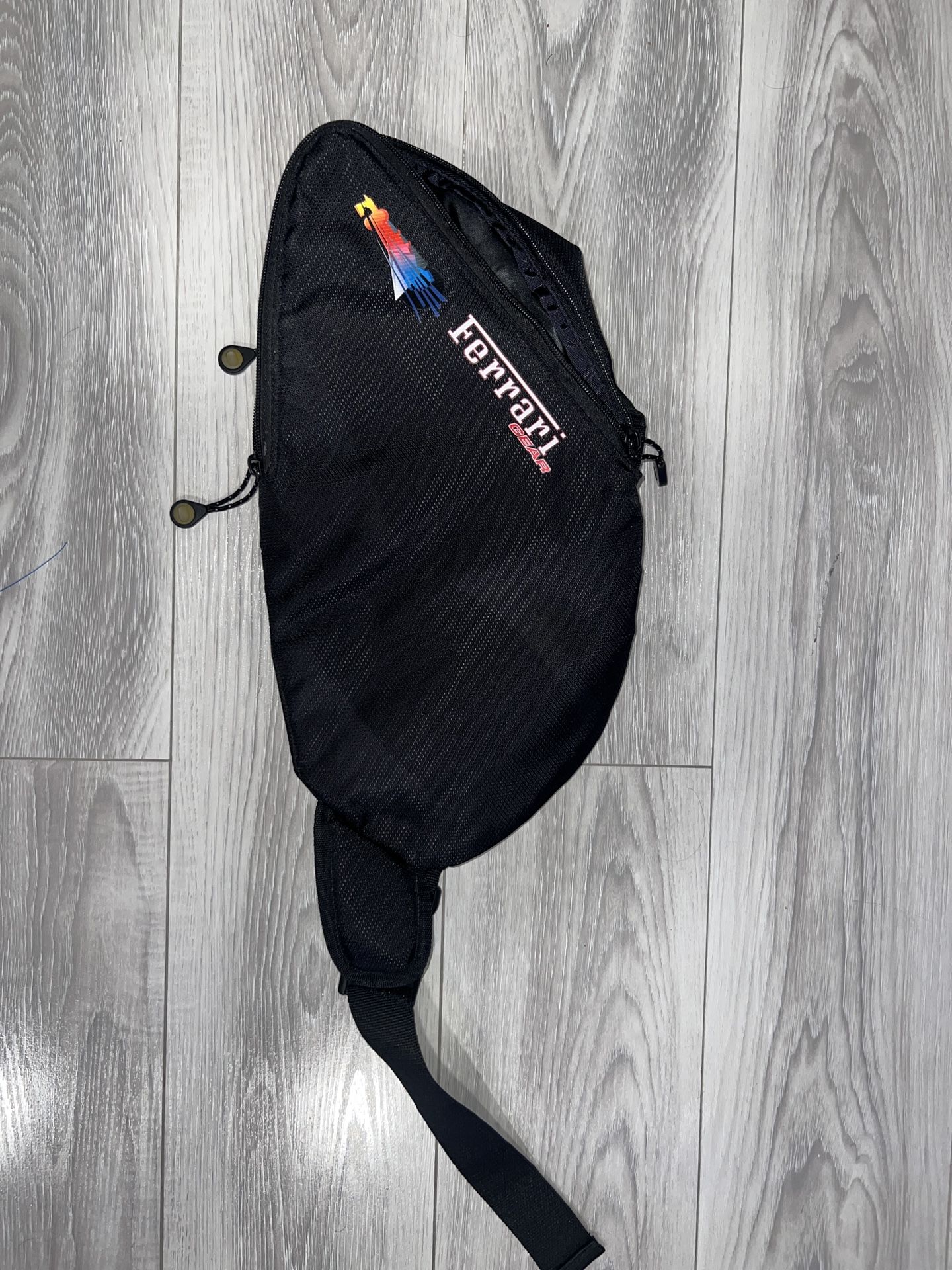 Rare Ferrari Gear Multipocket Sling Crossbody Messenger Bag