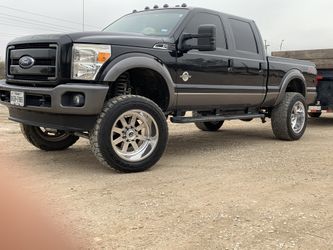 F250 Wheels Fuel Forged 22x12 To Trade For Black Ones