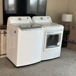 NEW WASHER AND DRYER