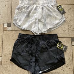 NWT Women Athletic Shorts 2 Pack Size S