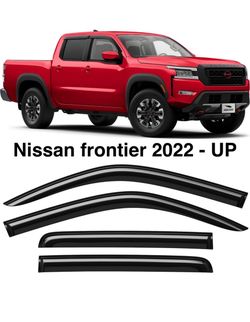 Nissan Frontier 2022+ Window Visors Rain Guards