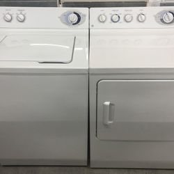 Matching GE Washer Dryer Set 