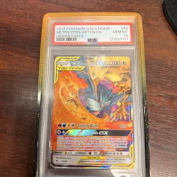 Moltres & Zapdos & Articuno GX PSA 10