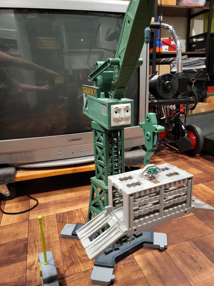 Thomas The Train, Cranky Crane,with remote  and sound.