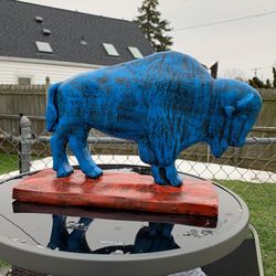 Let’s Go Buffalo Statue