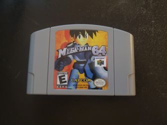 Mega Man 64 Nintendo 64 N64 Video Game Cartridge 
