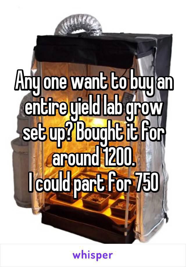 Full Yield lab Grow set up and more ;). Also, im willing on trades depending. Make a reasonable offer
