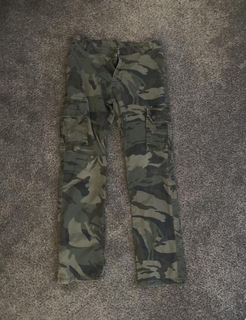 Wrangler Camo Cargo Pants