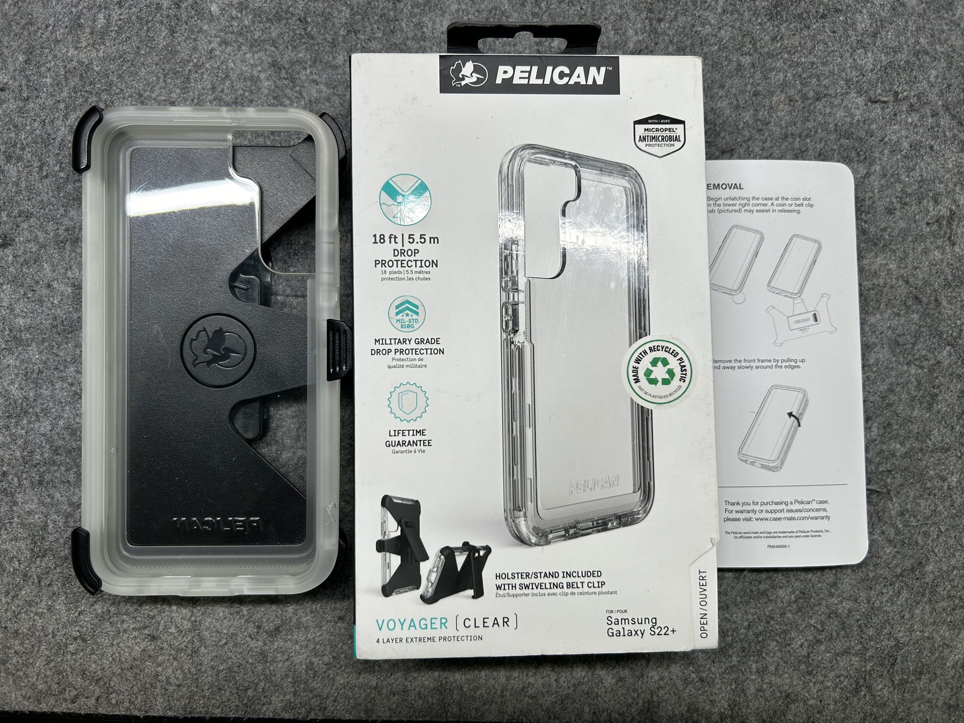 Brand New Pelican Military Grade Samsung Galaxy S22+ Cell Phone Protective Case A54