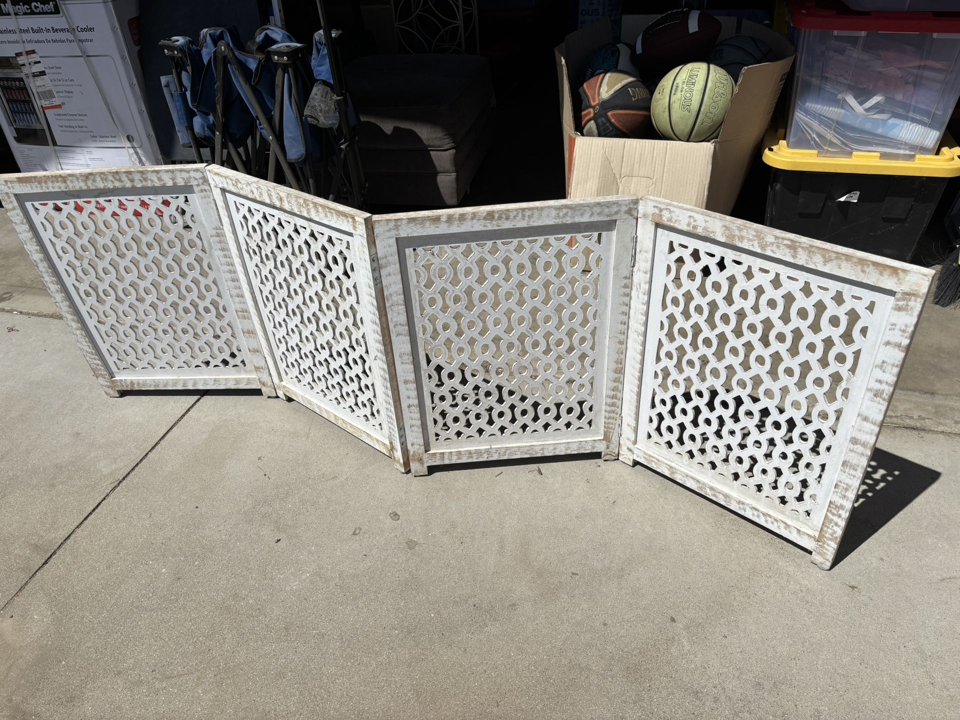 Wooden Foldable Fence