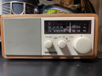 Sangean AM/FM Bluetooth Tabletop Radio