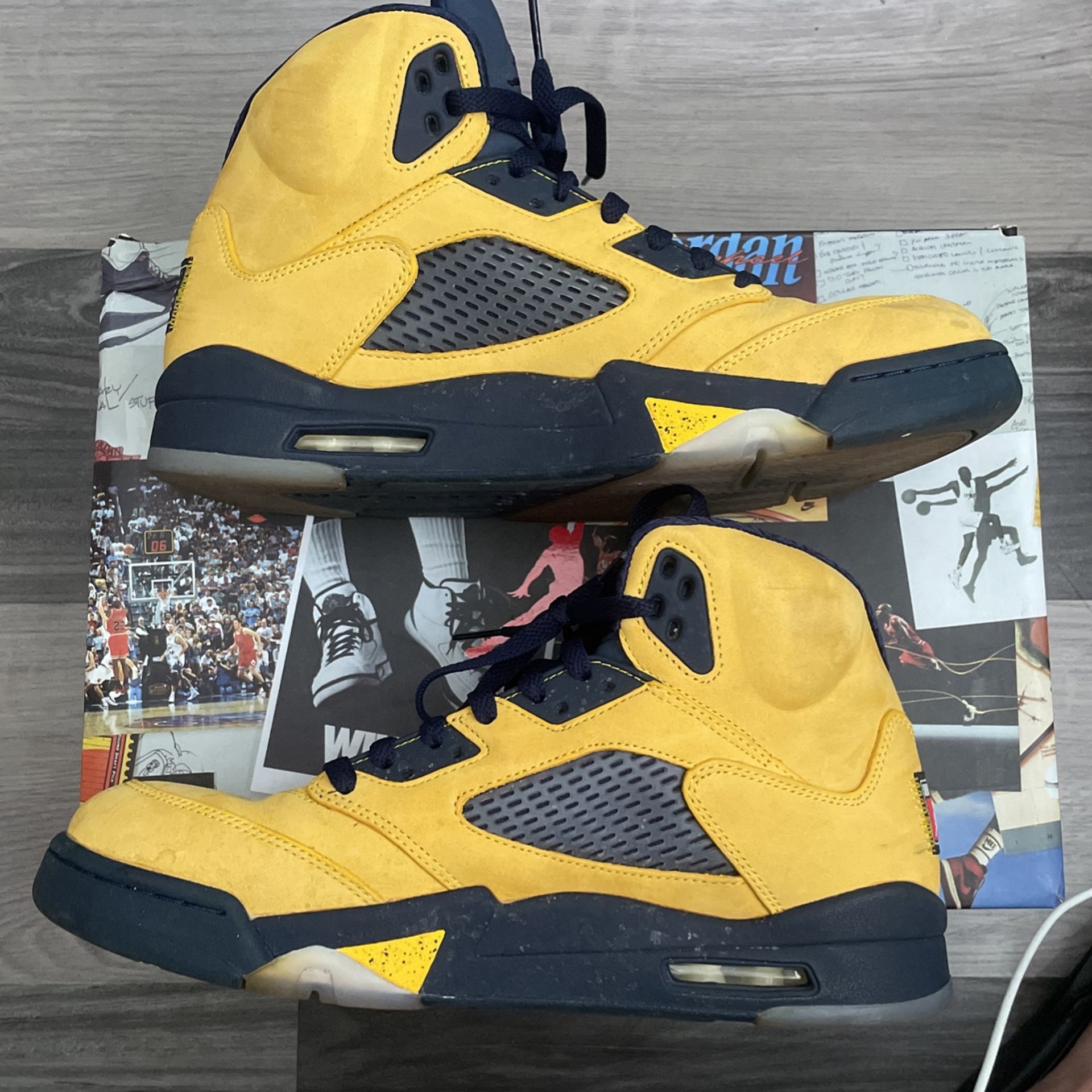 Air Jordan 5 Retro Sp Michigan