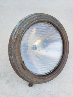 1920s or 1930s Dodge Bros Headlight Bucket Assembly