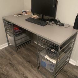 Desk and Dresser Combo