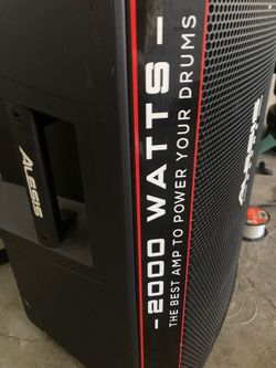 Alesis strike 12 drum amp