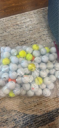 Mixed Lot of Used Golf Balls