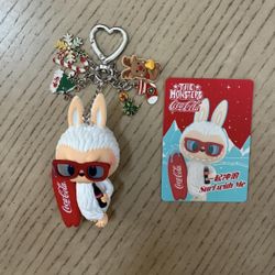 The Monsters Coca Cola Series Handmade Keychain - Surf with Me