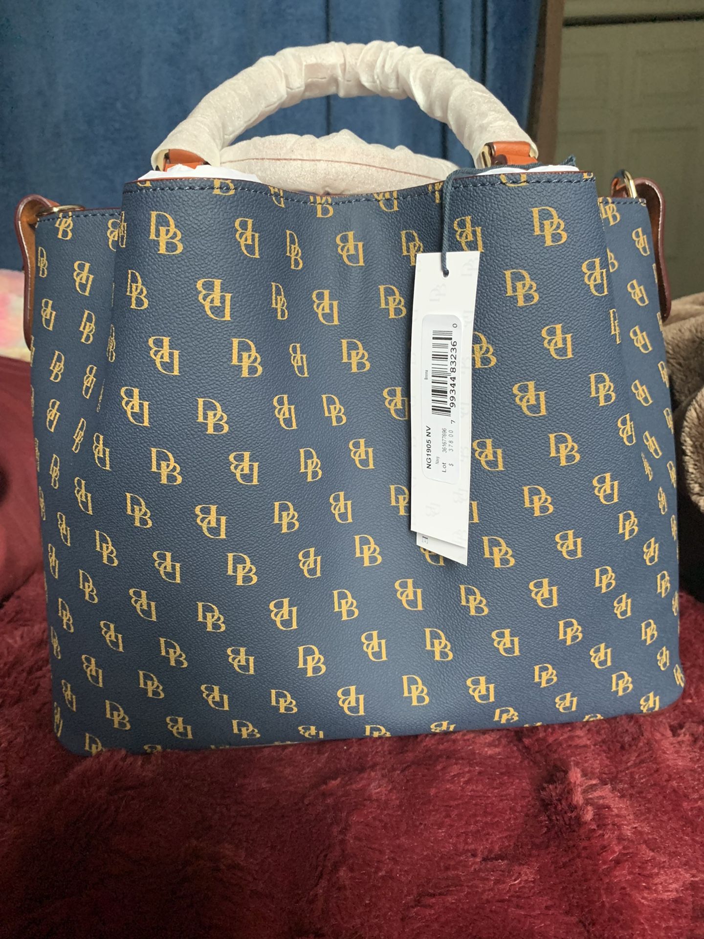 Dooney & Bourke Blue Brenna Handbag
