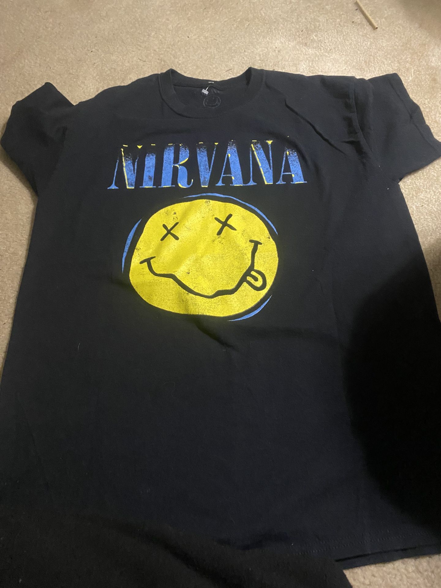 Nirvana T Shirt Large