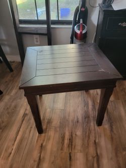 Set Of Brown End Tables