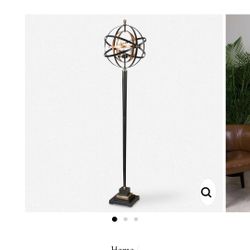 Uttermost Rondure Sphere Floor Lamp