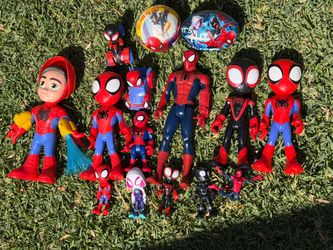 Spider-Man lot all toys included