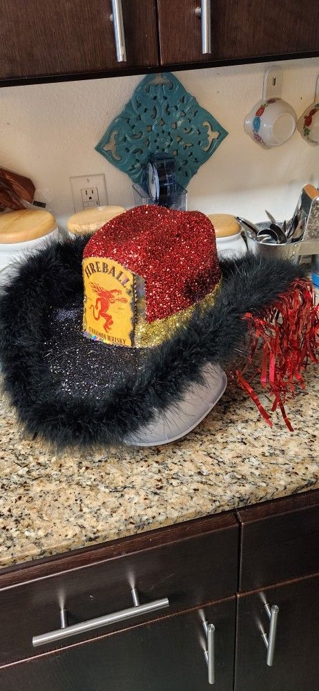 Fireball Cowboy Party Hat