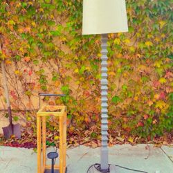 Lamp And Candle Holder 