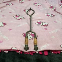 Brass Fireplace Wood Handles 