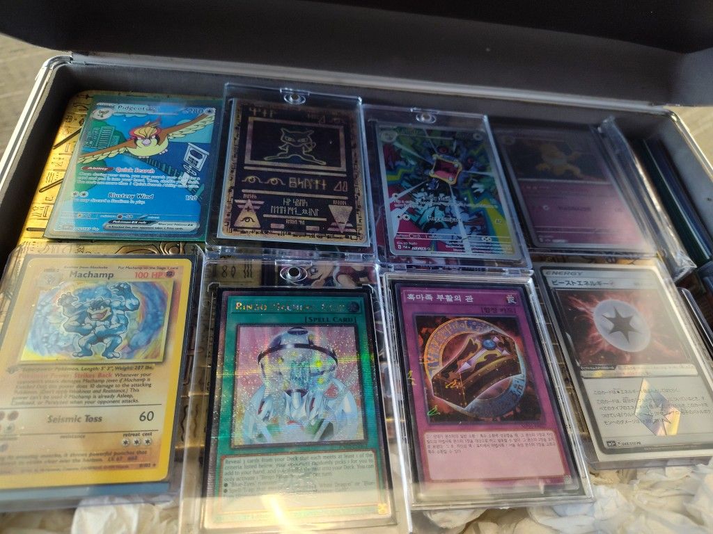 Yu-Gi-Oh And Some Pokemon Cards All Foil