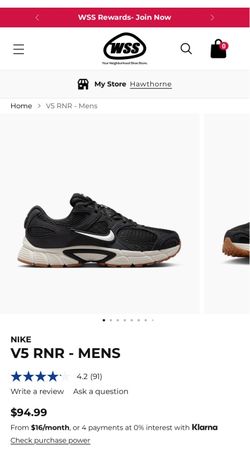 Nike V5 RNR size 11