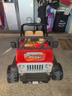 Power Wheels Jeep Wrangler Kids Ride-On