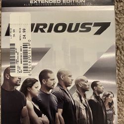 FURIOUS 7 DVD