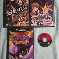Nintendo Gamecube Games NFL Street 2 Yu GI OH Spyro