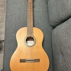 Cordoba Iberia series Guitar with two guitar cases and 2 foot pedals