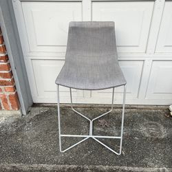 West Elm Slope Upholstered Bar and Counter Stool