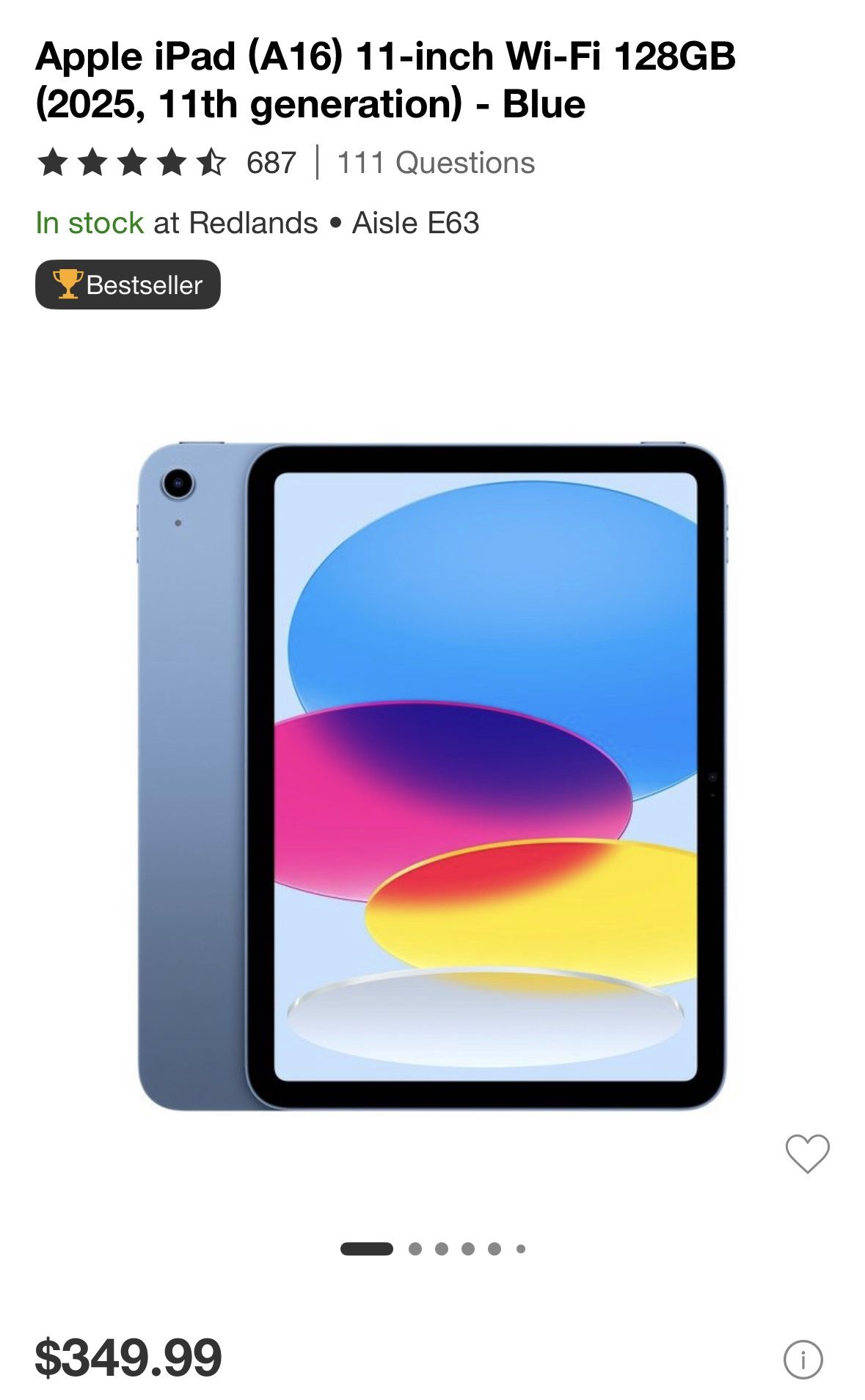 iPad 11 (A16)