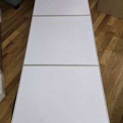 Party Pong 8' Folding Table Dry Erase Waxed Top