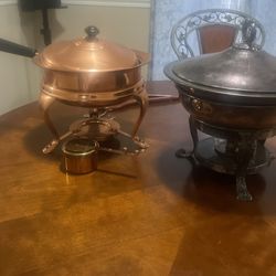 Chocolate Warmer and Silver Warmer 