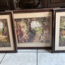 Set de 3 Cuadros 