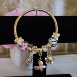 Butterfly Charm Bracelets
