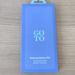 GoTo Samsung Galaxy A12 Tempered Glass Scene Protector (Brand New-Sealed in Box)GoTo Samsung Galaxy A12 Tempered Glass Scene Protector (Brand New-Seal