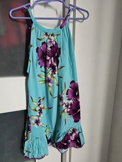Girl Hawaiian Luau Dress 6T