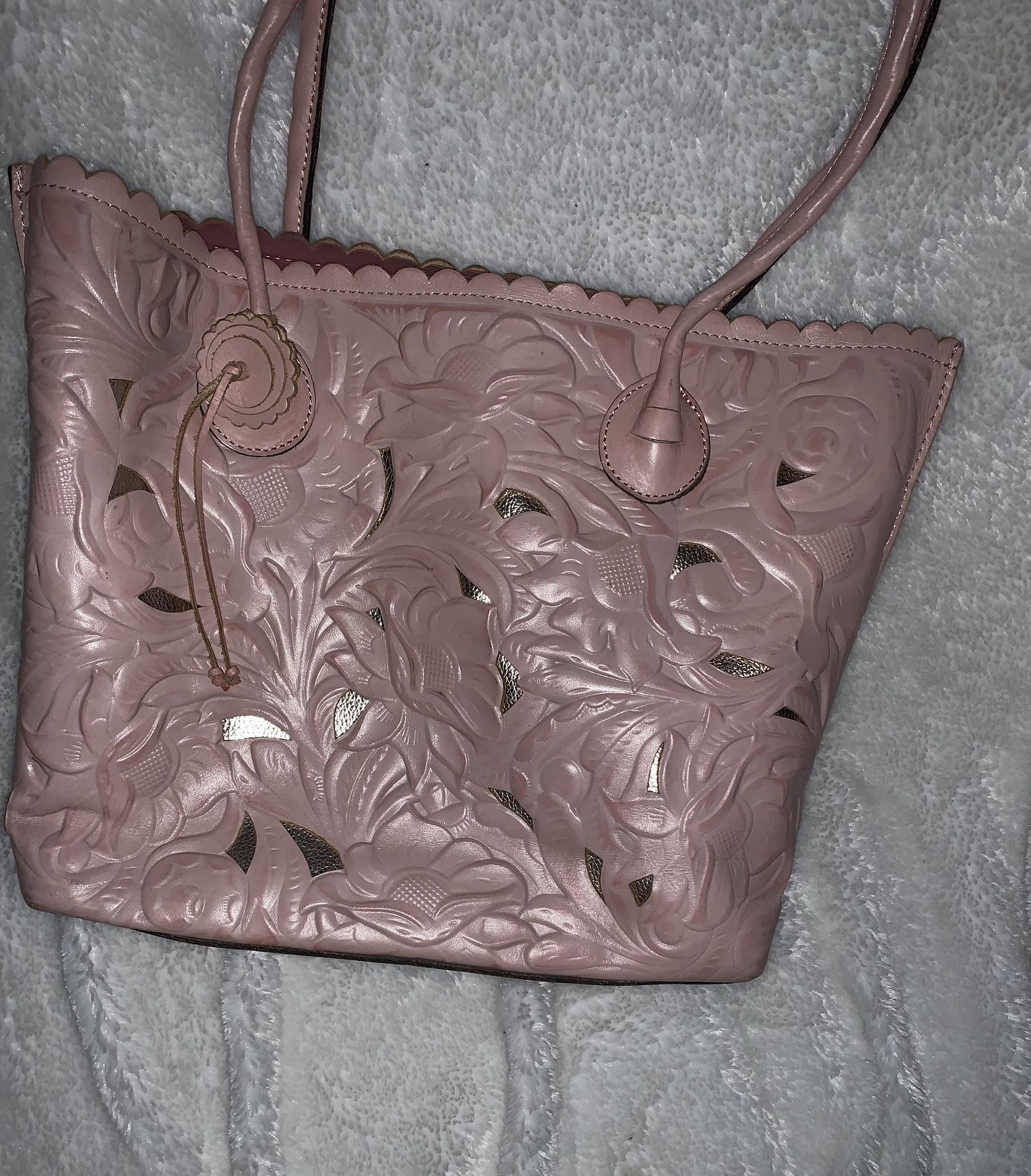 EUC Patricia Nash Womens Tote Purse - Adeline Full Grain Leather Tote Bag