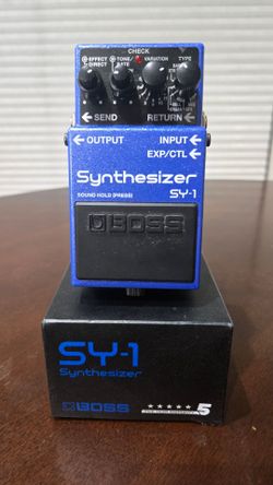Boss SY-1 Sythesizer Pedal