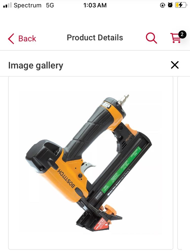 Bostitch 18 Ga. Flooring Stapler Kit